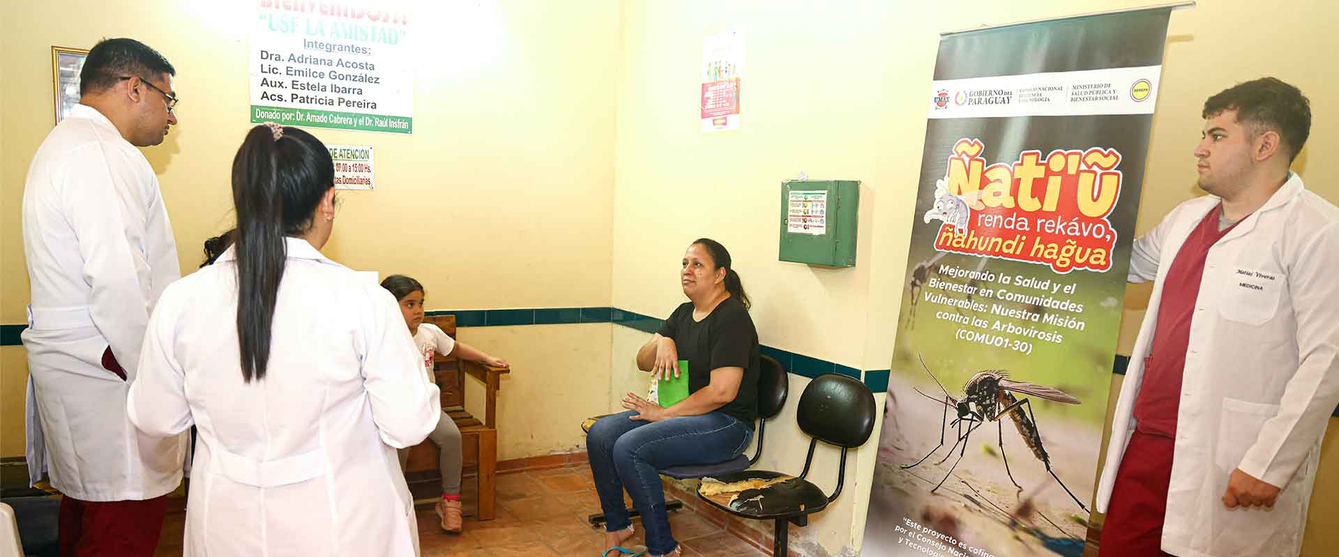 Unidad de Salud de la Familia (USF)- Villa la Amistad, del Barrio San Blas de Mariano Roque Alonso.